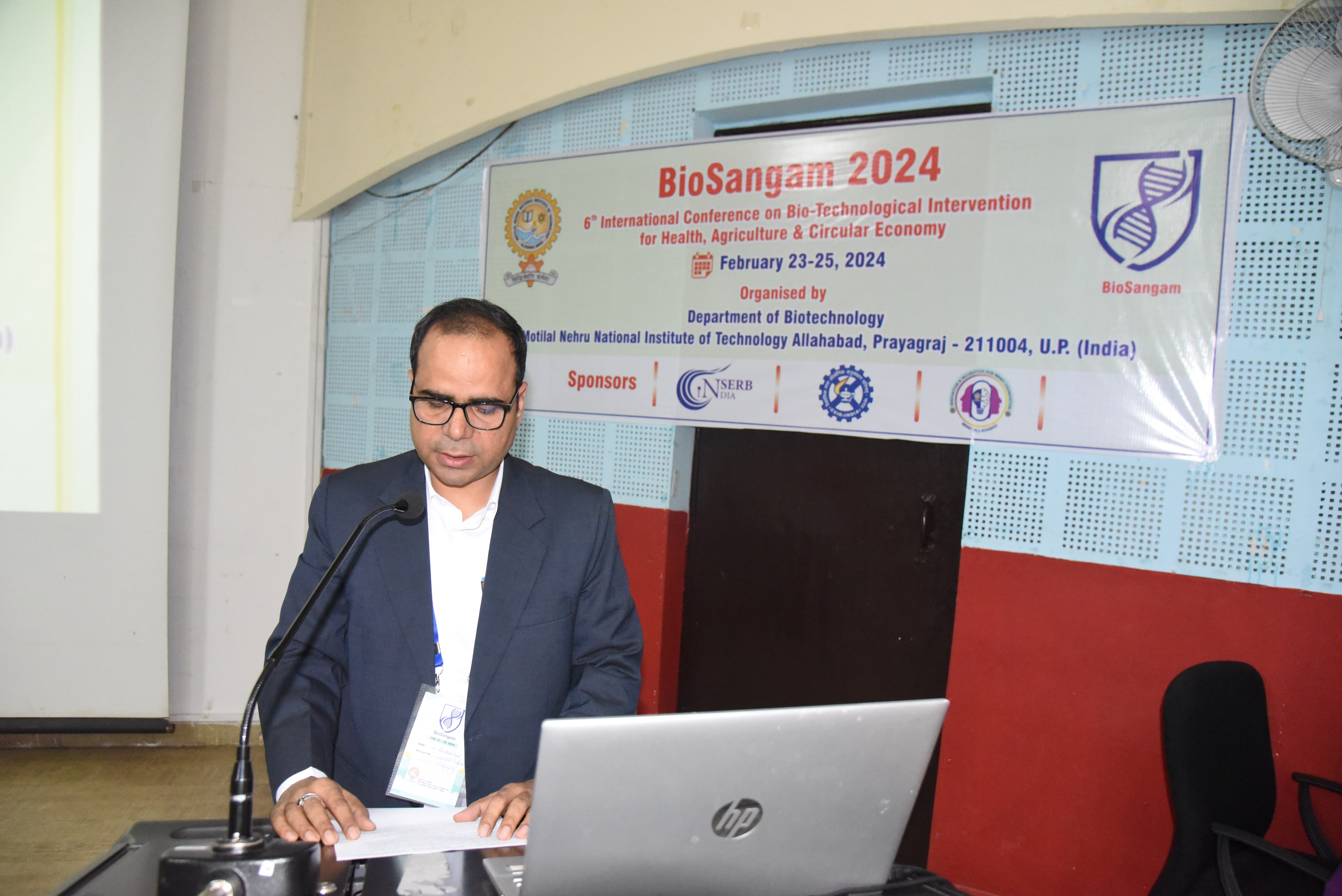 Inaugural address at BioSangam 2024, Department of Biotechnology, MNNIT Allahabad