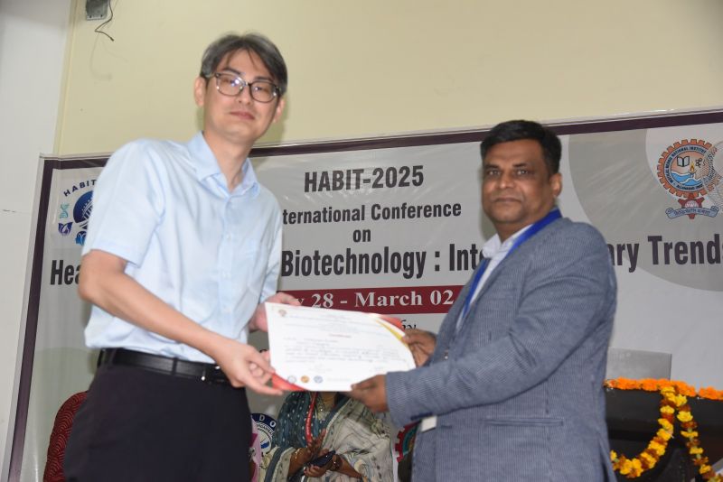 Certificate distribution at HABIT-2025
