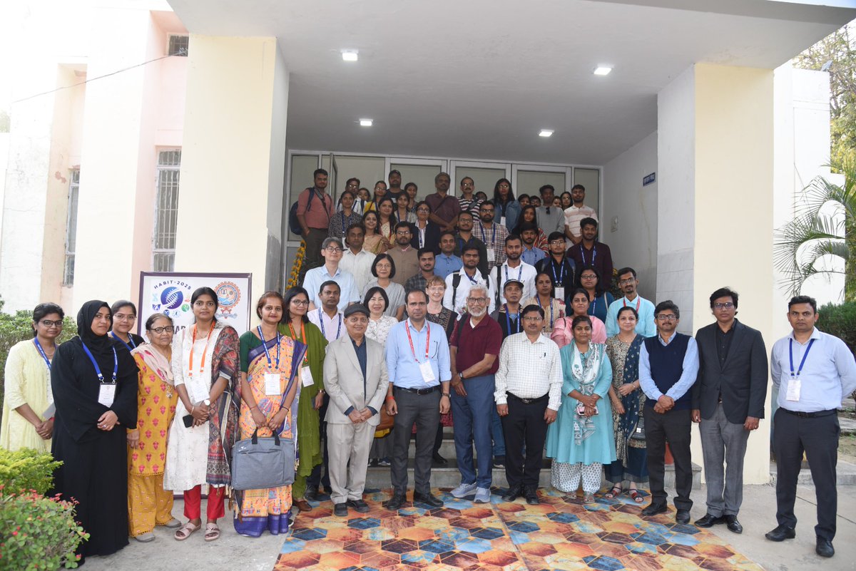 Group photograph of participants at HABIT-2025