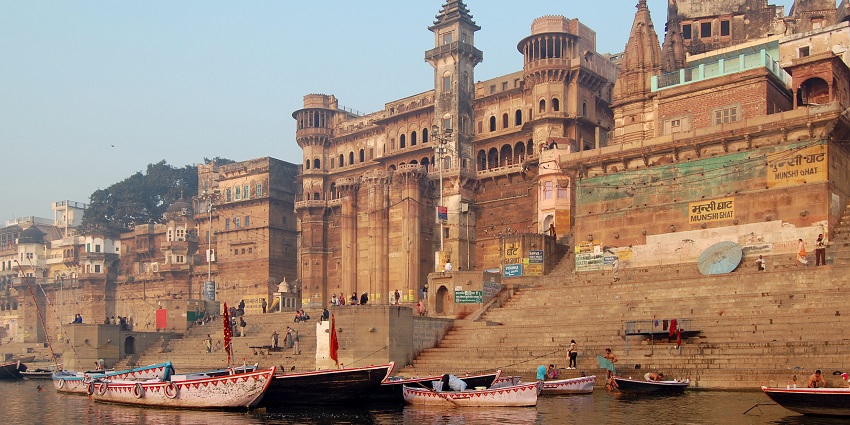 Boats Along the Ghats
