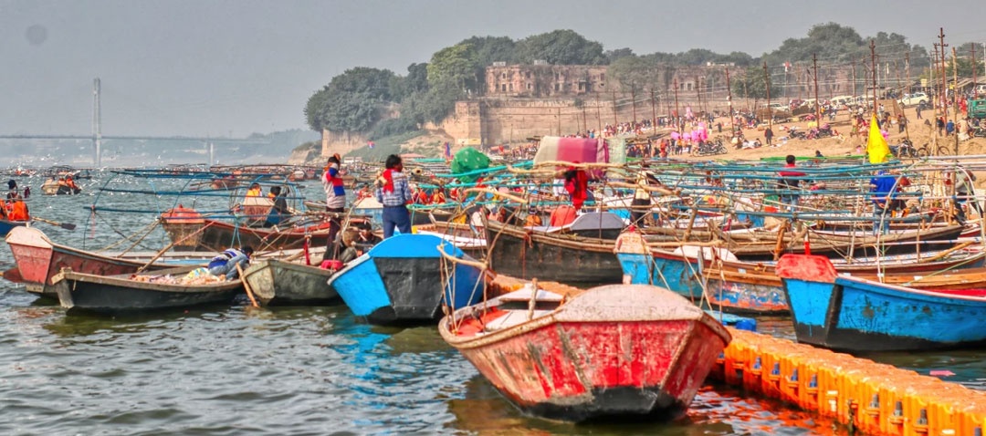 Pontoon Bridges of Kumbh