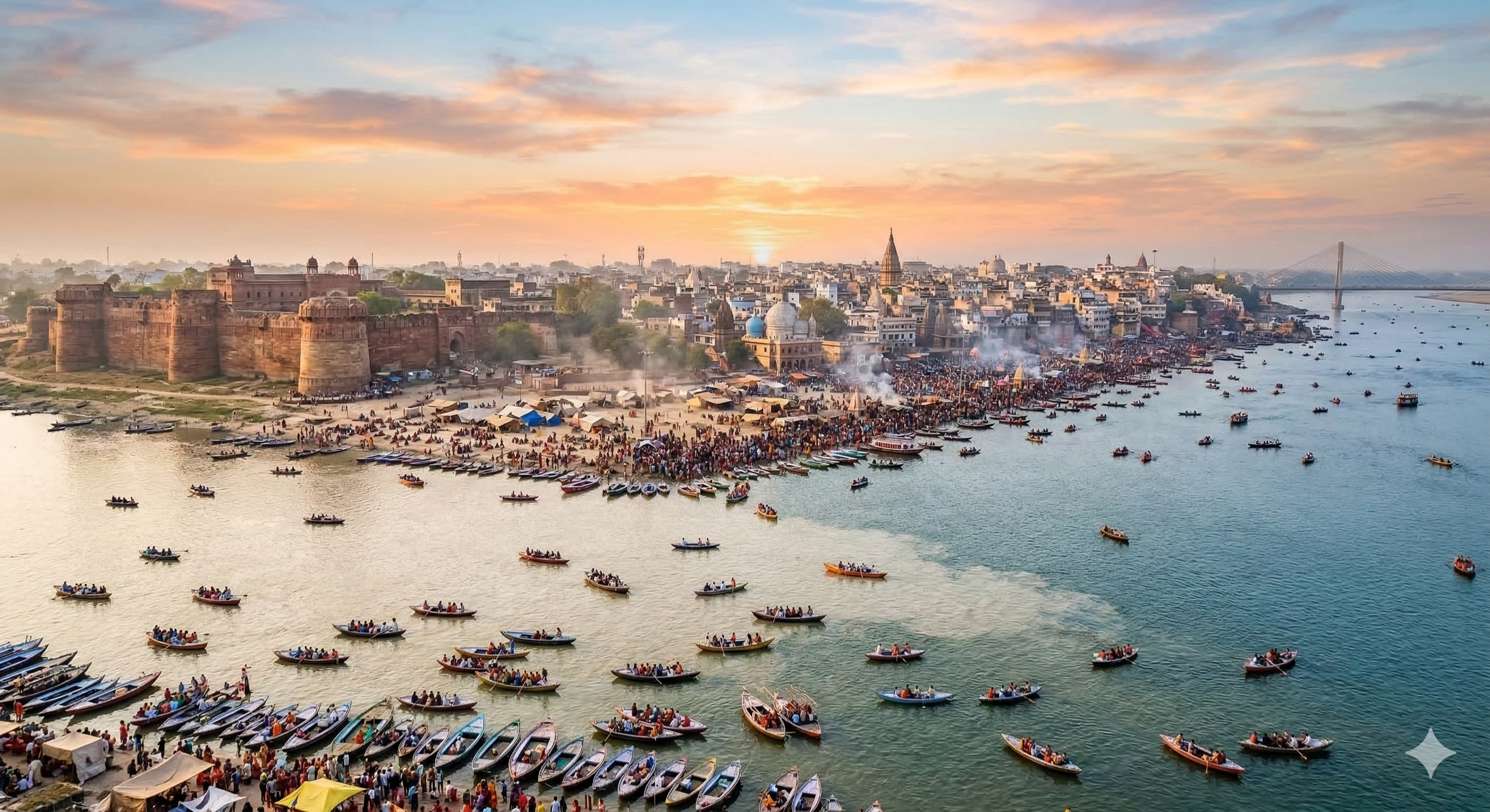 Floating Life on the Ganga